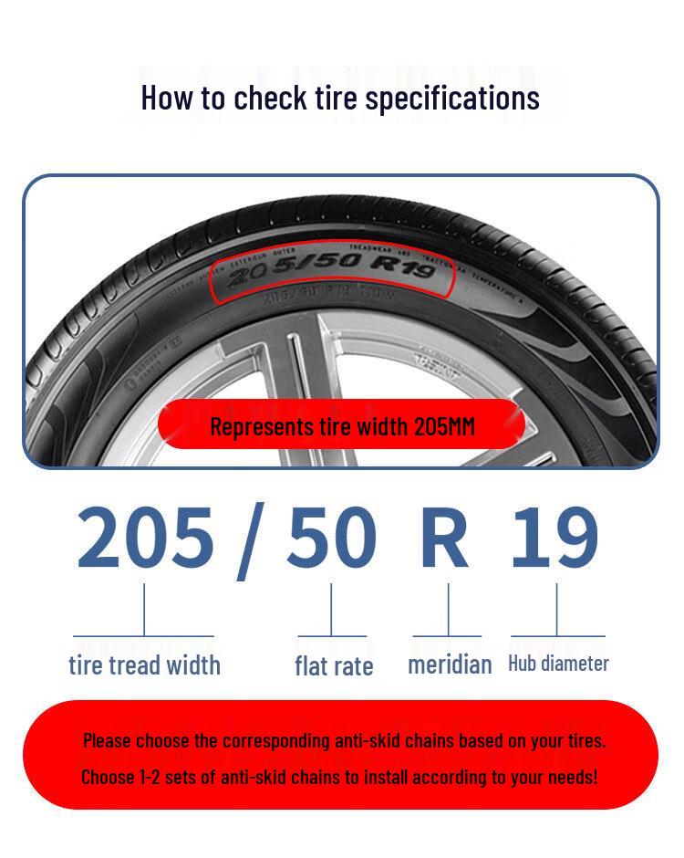 Совместимые цепи противоскольжения для снега и грязи для автомобилей Great Wall Haval H6, H2, H4, H5, H7, Big Dog M6