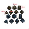Набор из 14 многогранных кубиков Акриловый D4-D20 Игровой Многогранный для