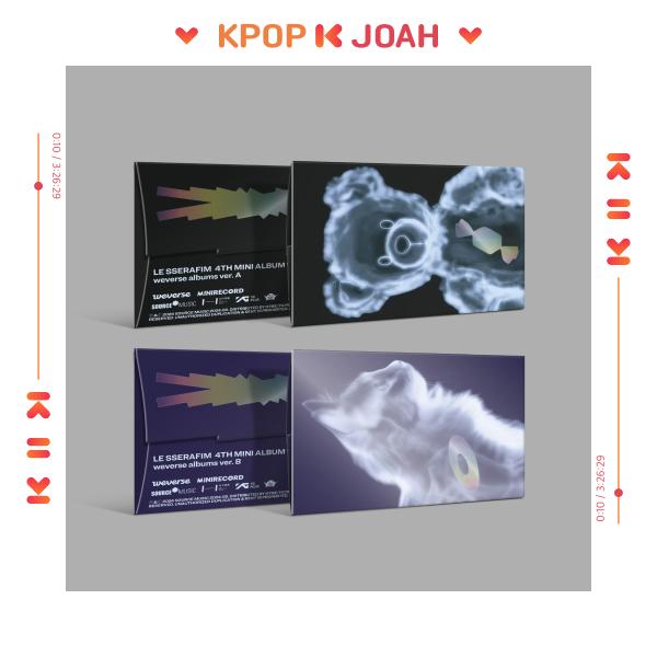 (WEVERSE АЛЬБОМЫ вер.) LE SSERAFIM [CRAZY] 4-й МИНИ-АЛЬБОМ
