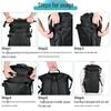 Waterproof Backpack for Outdoor Rafting, Trekking, and Diving - Large Capacity Mountaineering Bag