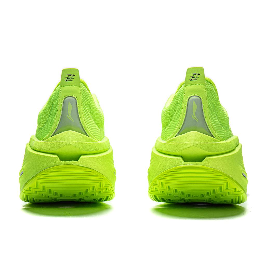 Li Ning Shadow 3 Essential Амортизация, Износостойкие Низкие Повседневные Беговые Кроссовки Мужские Флуоресцентный Ярко-Зеленый ARRW003-5