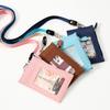 With Neck Lanyard Card Badge Holder Zipper Bag Card Case High Quality Card Bag Student
