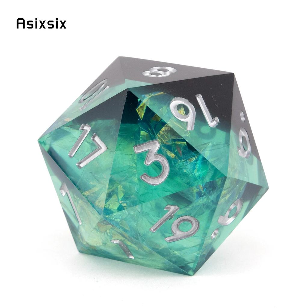 20-гранные многогранные кубики из смолы D20, многосторонние кубики из смолы для ролевых игр, ролевых игр, баров, пабов, клубов, вечеринок, настольная игра