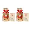 Little Pocket Christmas Hug Small Resin Santa Claus Ornaments with Encouragement
