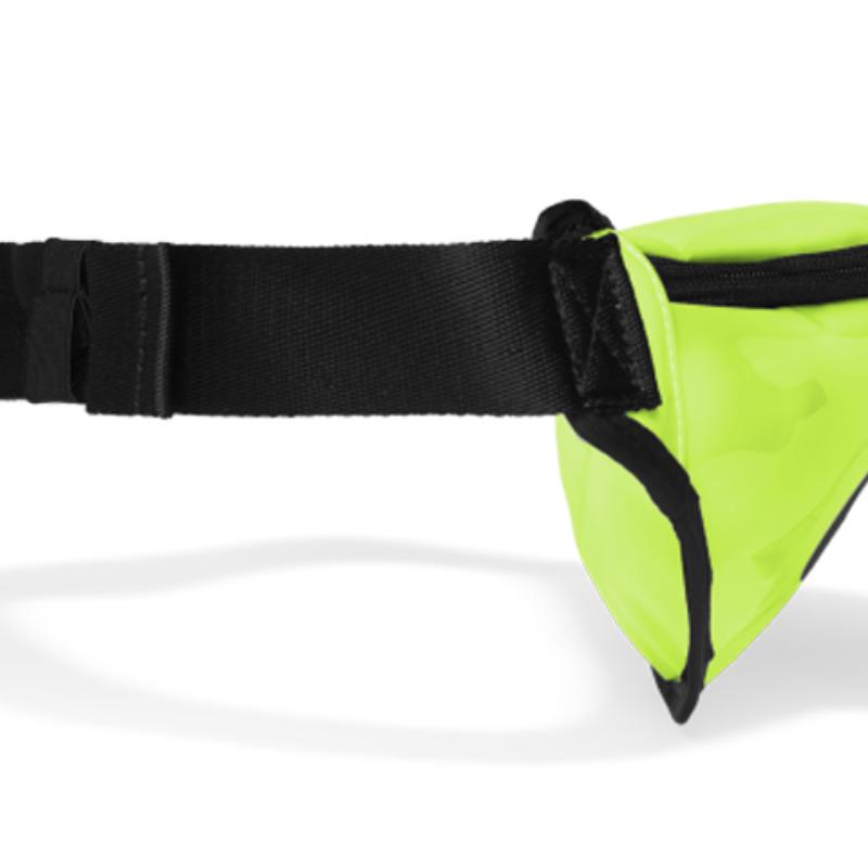 Nike Наследие Полиуретановая поясная сумка Унисекс Неоново-желтый Повседневный CW9259-702