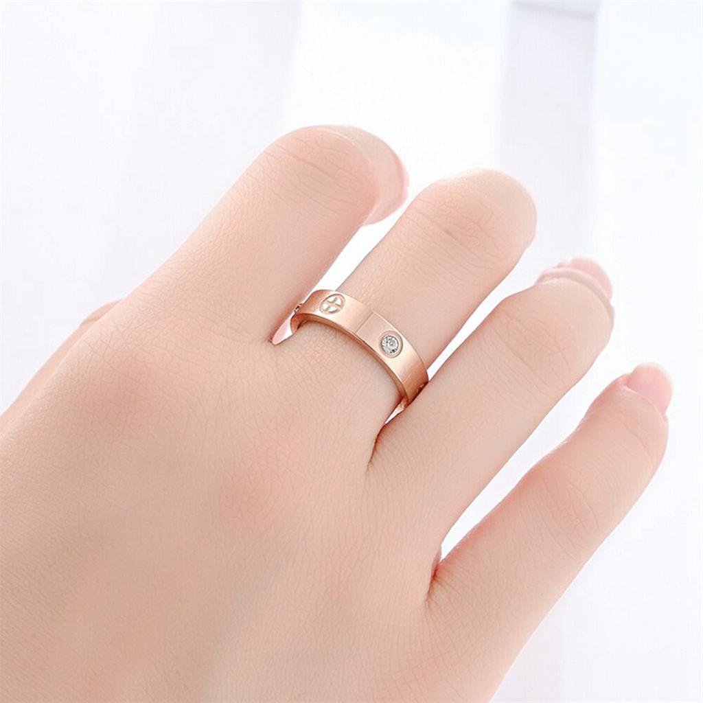 1 шт. титановое стальное циркониевое кольцо секс-кольцо циркониевое парное кольцо