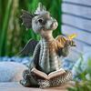 1PC Cute Mini Dinosaur Model Resin Decoration Household Pendant Outdoor Garden Crafts Decoration Gift Toys