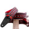 Straps 6cm ARMOUR RED RightOn! Guitar/Bass Strap, Wide, 100-150cm,