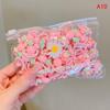 20Pcs Cute Rubber Bands For Children Does Not Hurt The Hair Elastic Good Girl Baby Head Rope Small Tie Hair Chirp Headdress