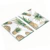 Decorative Glass Kitchen Chopping Boards with Pineapple Graphics 2x40x52 Cm