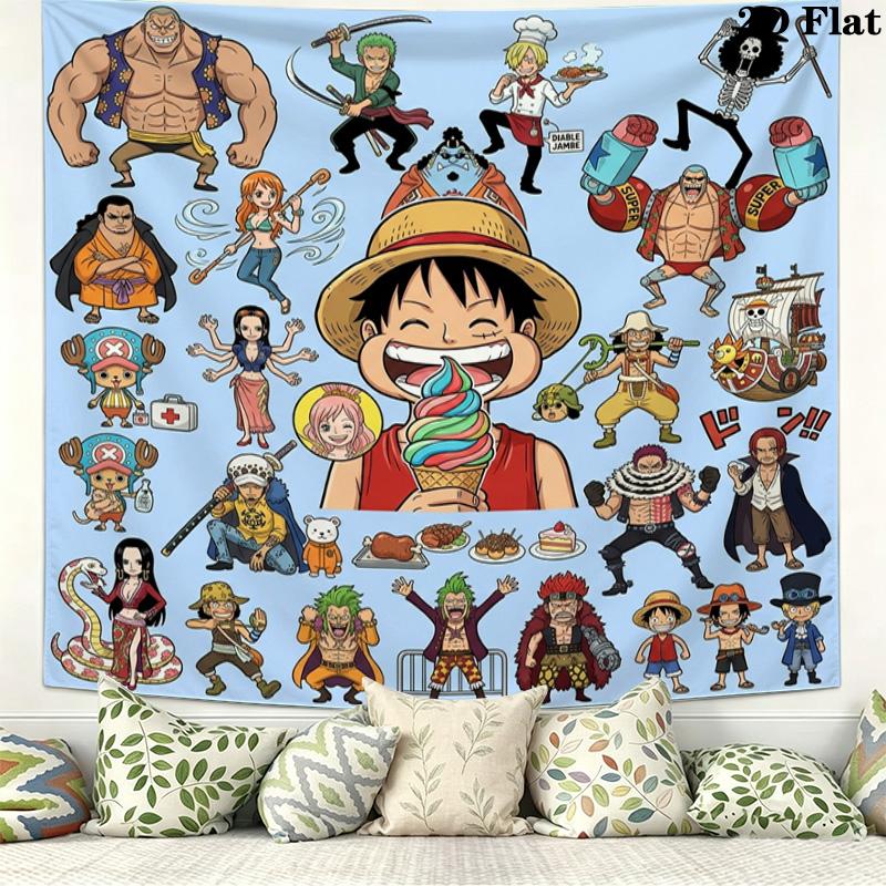 One Piece Wall Tapestry Aesthetic Wall Hanging Printed Fabric Blanket Decorative Tapestries For Bedroom Living Room Home Decor