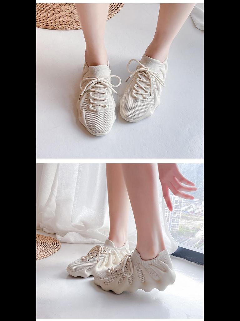 2024 Летние дышащие носки Volcano кроссовки для бега, унисекс Flying Woven Coconut Style F450