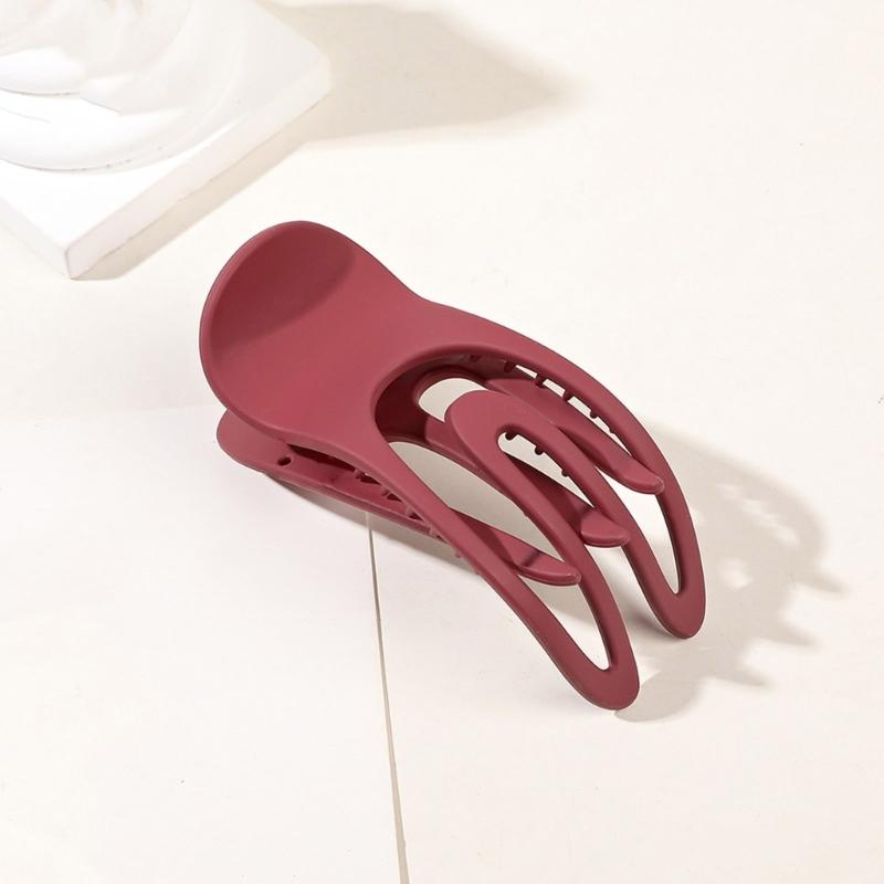 3 шт. Матовый зажим для волос, сильный захват, заколки, большой зажим-краб для волос для женщин, девушек, тонких, редких волос, аксессуары для укладки