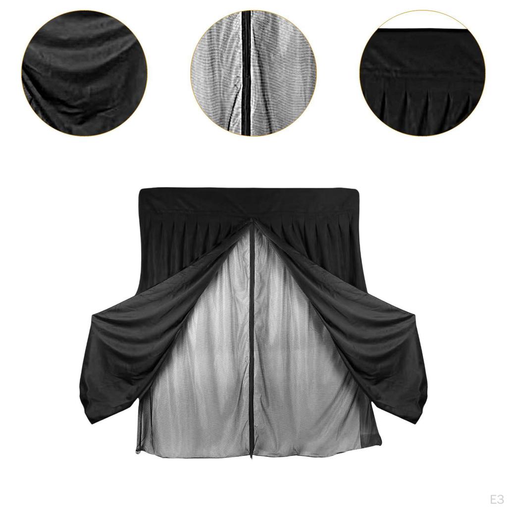 Campervans Van Net Cover Rear Door Closer Screen 2 Layer Portable Car Trunk for Car