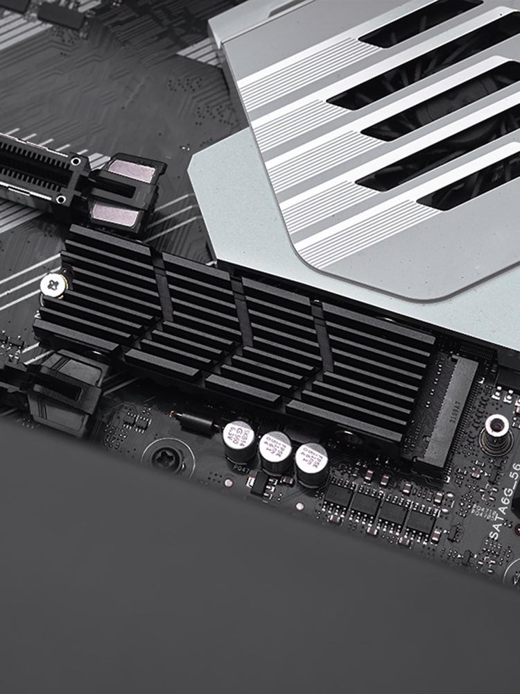 Радиатор охлаждения для M.2 2280 SSD, кулер для твердотельного накопителя NVME NGFF с термосиликоновой прокладкой для игровой консоли PS5