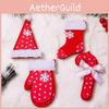 Adorable Red Polka Dot Snowflake Christmas Tree Ornaments For Kids Holiday Decor