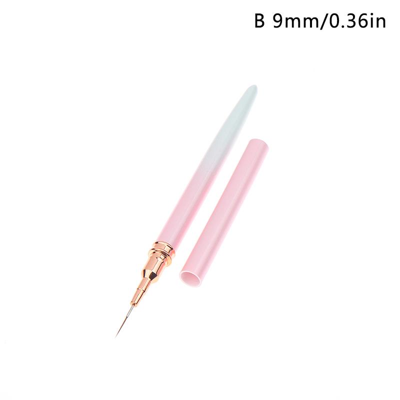 1/5 шт. Профессиональные кисти для дизайна ногтей, кисти для прорисовки линий, инструмент, ультратонкие кисти для рисования деталей, кисти для рисования, ручки для маникюра, инструменты