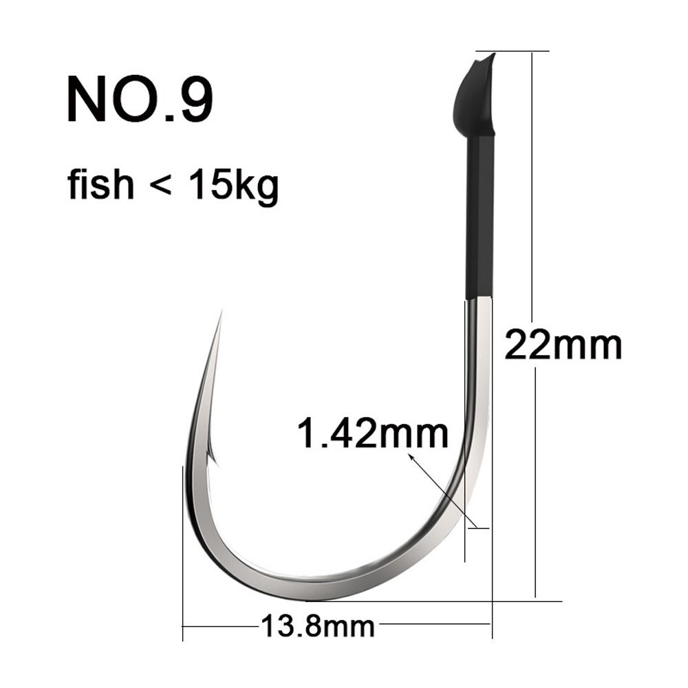Steel Lure Hooks Fishing Tackle Barbed Fishing Hooks Fishing Hooks Set Carp Hooks Big Fish Hooks