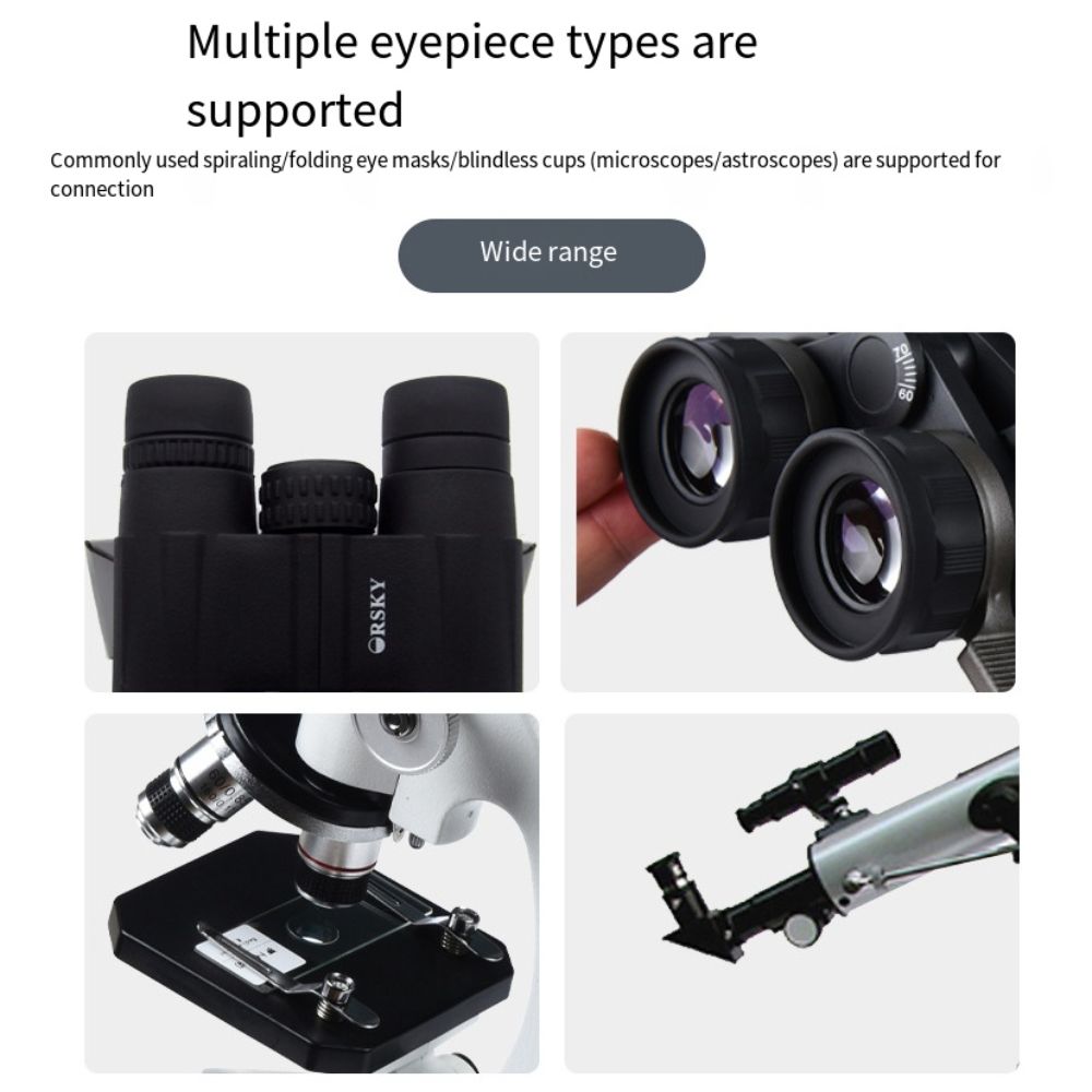 Универсальный адаптер для объектива телефона, крепление для мобильной фотографии, подставка для бинокулярного монокуляра