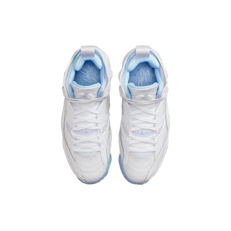 Женские кроссовки Air Jordan Jumpman Two Trey Columbia Белые Ледяно-голубые DR9631-110