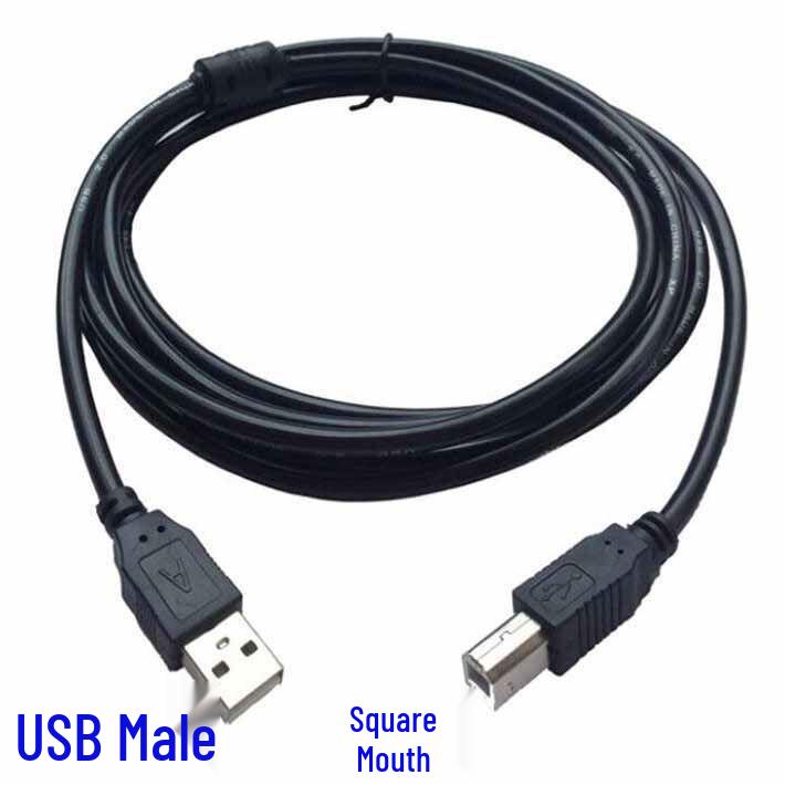 4-Port USB Switcher Printer Splitter: Share 1 Printer with 4 Computers