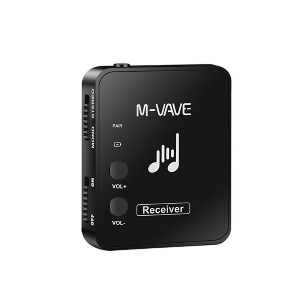 M-VAVE SWS10 2.4GHz Wireless Earphone Monitor Transmission System Rechargeable Transmitter &