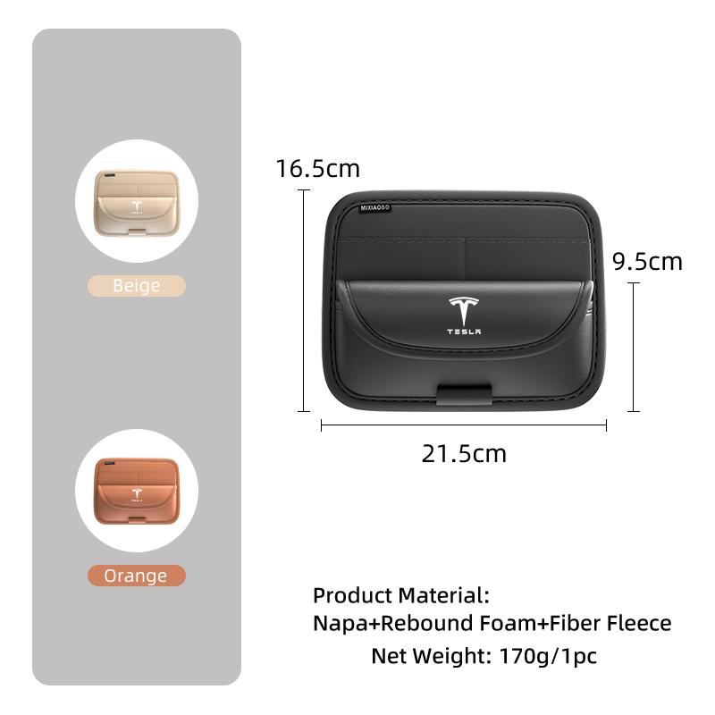 ALO1 Car Valve Glasses Box Sun Visor Glasses Holder Sunglasses Case For Tesla Model 3 Y S X 2021 Roadster Cybertruck Juguete