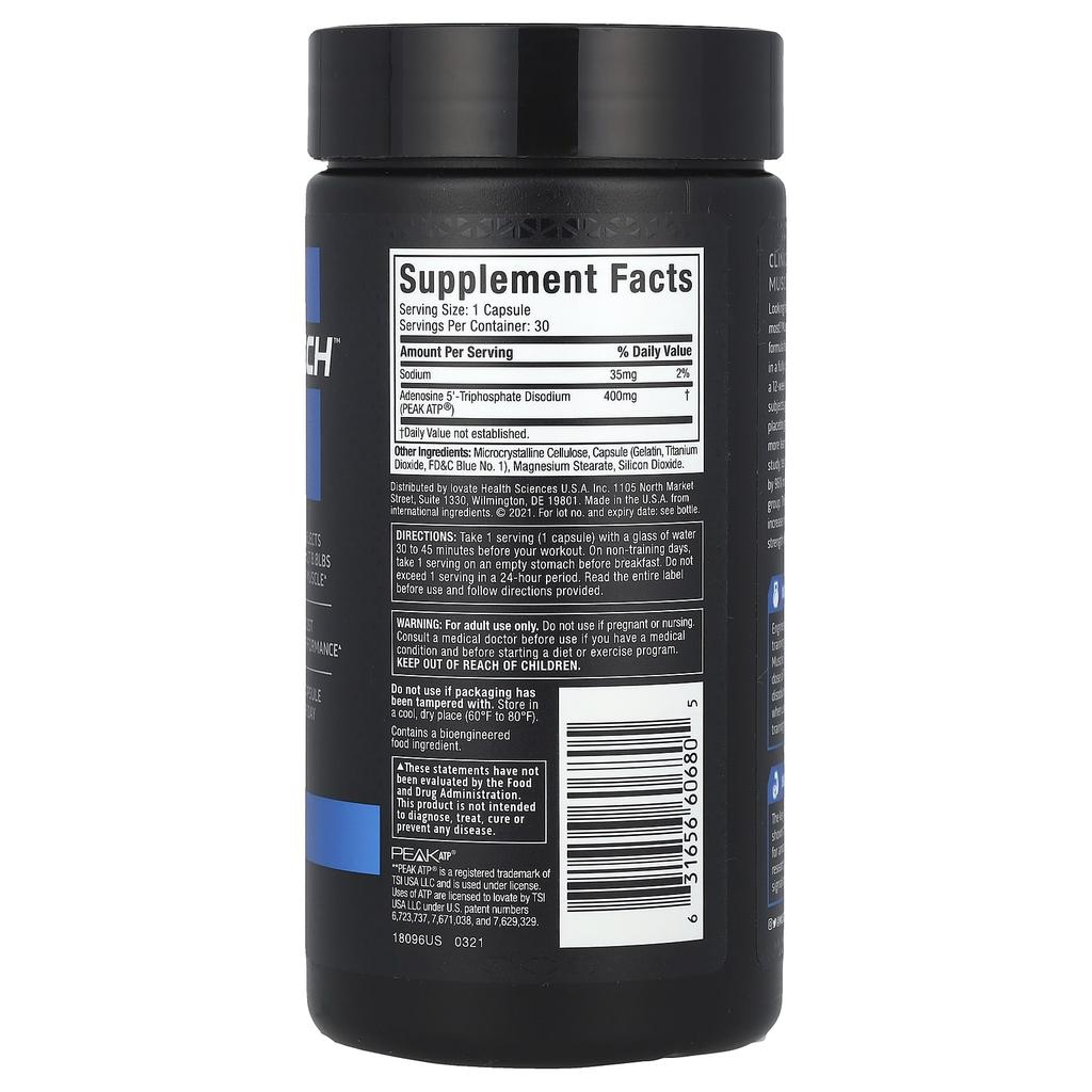 Muscletech Platinum Muscle Builder, 30 Rapid-Release Capsules