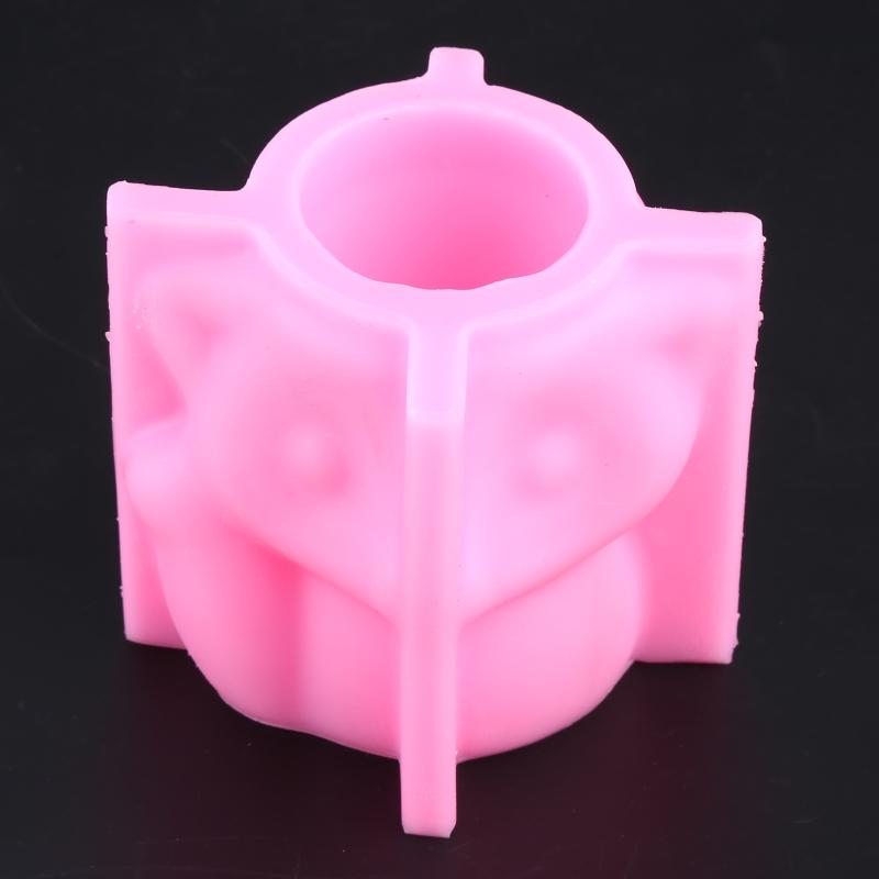 3D Animal Flowerpot UV Epoxy Mold  Vase Concrete Plaster Resin Silicone Mould