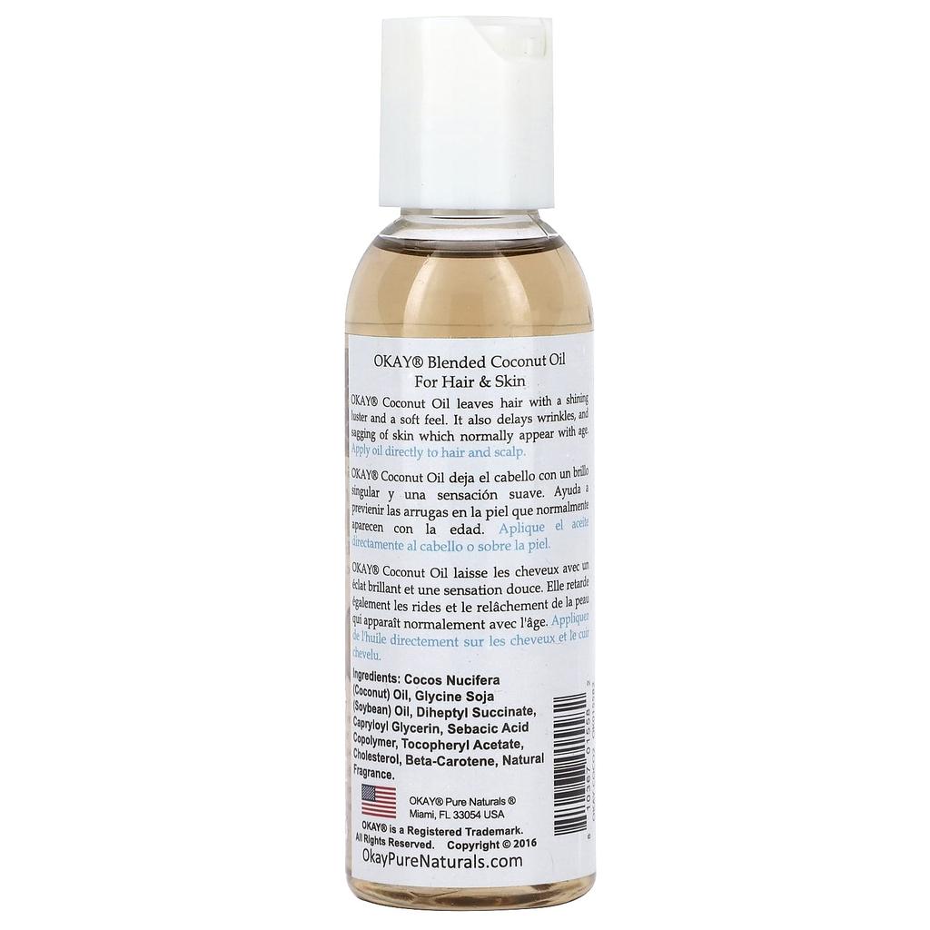 Blended Coconut Oil, 2 Fl Oz (59 Ml)