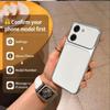 Элегантный чехол из искусственной кожи для HONOR X7e с блестящим покрытием по краю и дизайном под большую камеру