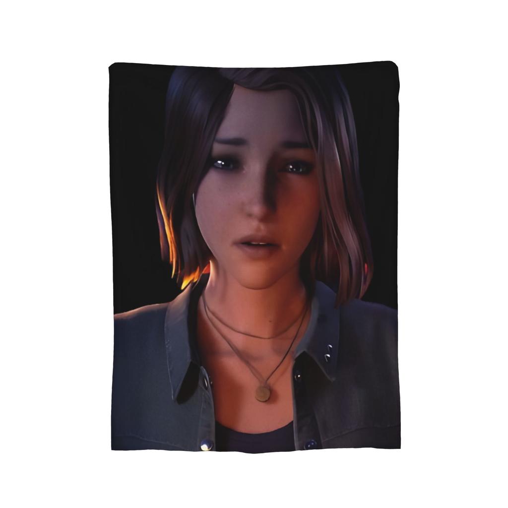 Life Is Strange Gift For Halloween Knitted Blankets Fleece Super Warm Throw Blanket for Bedroom Sofa Bed Rug