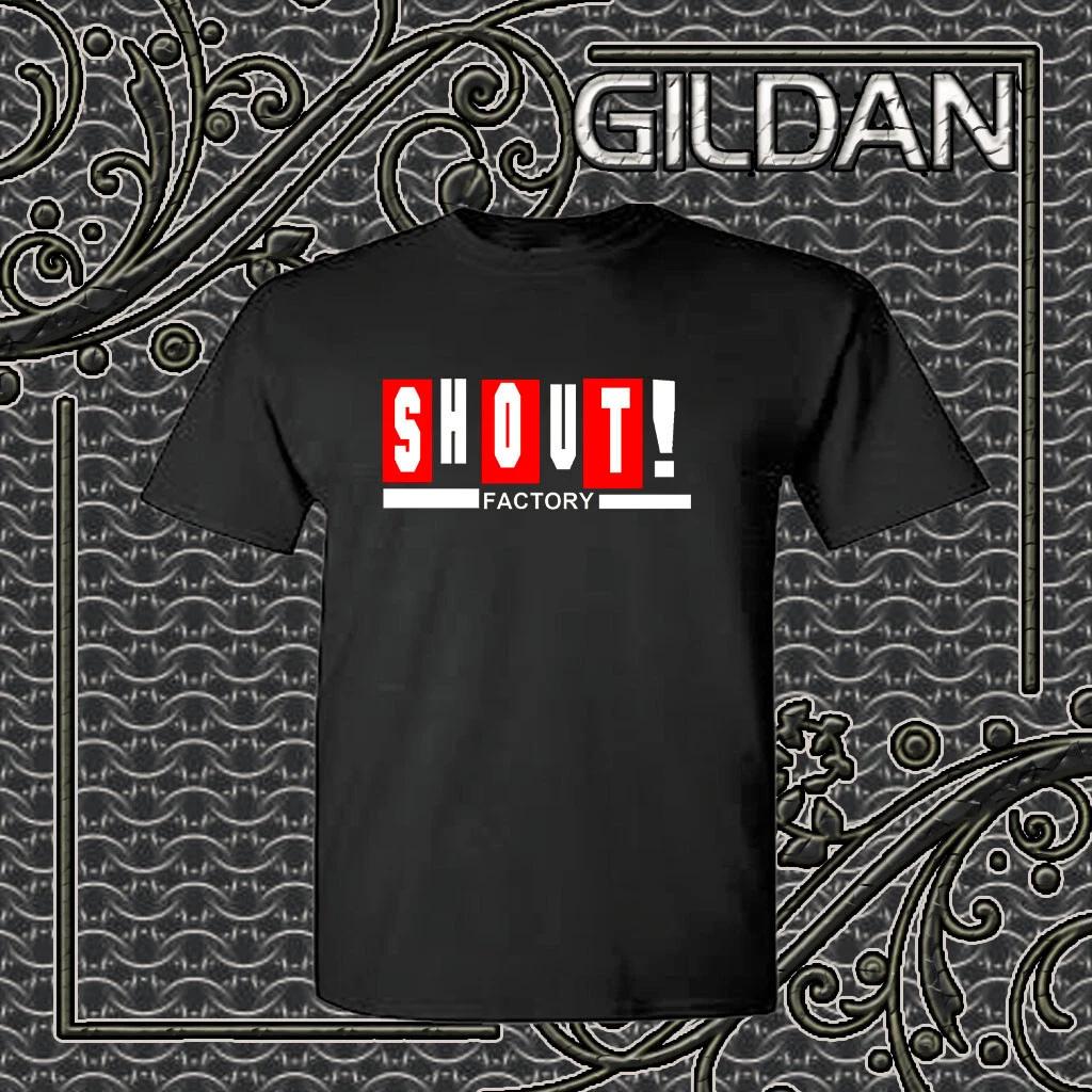 Новая футболка с логотипом Shout Factory, американская, смешная, размеры от S до 5XL