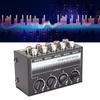 Support 4 in 1 Out CX400 4 Channel Passive Mixer Separate Volume Knobs Stereo Splitte  Stage