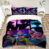 3Pcs Urban Neon Fashion Bedding Sets For All Sizes New 3D Printed Bed Cover Comforter Duvet Cover Pillowcase Bedroom Decoration