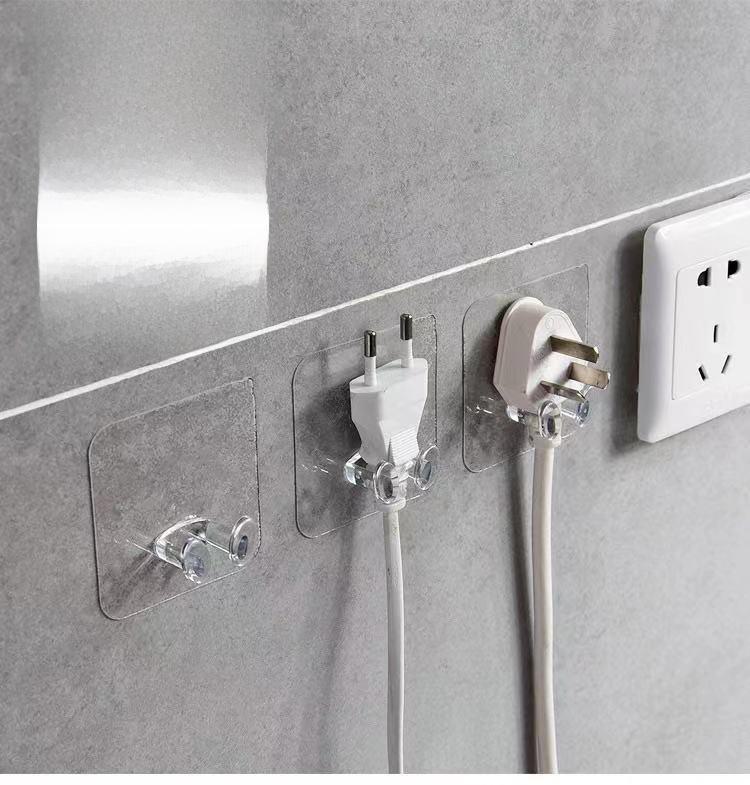Многофункциональный самоклеящийся крючок для вилки и держатель для шнура питания