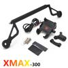 Для Yamaha XMAX 300 XMAX300 X MAX 300 мотоцикл передняя подставка для телефона держатель смартфона телефон GPS навигационная пластина