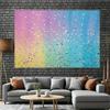 1 piece of photo background banner - Dreamy rainbow gradient theme, suitable for party photo backgrounds