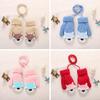 Baby Boys Girls Plush Soft Cute Knitted Mittens Thick Warm Kids Gloves