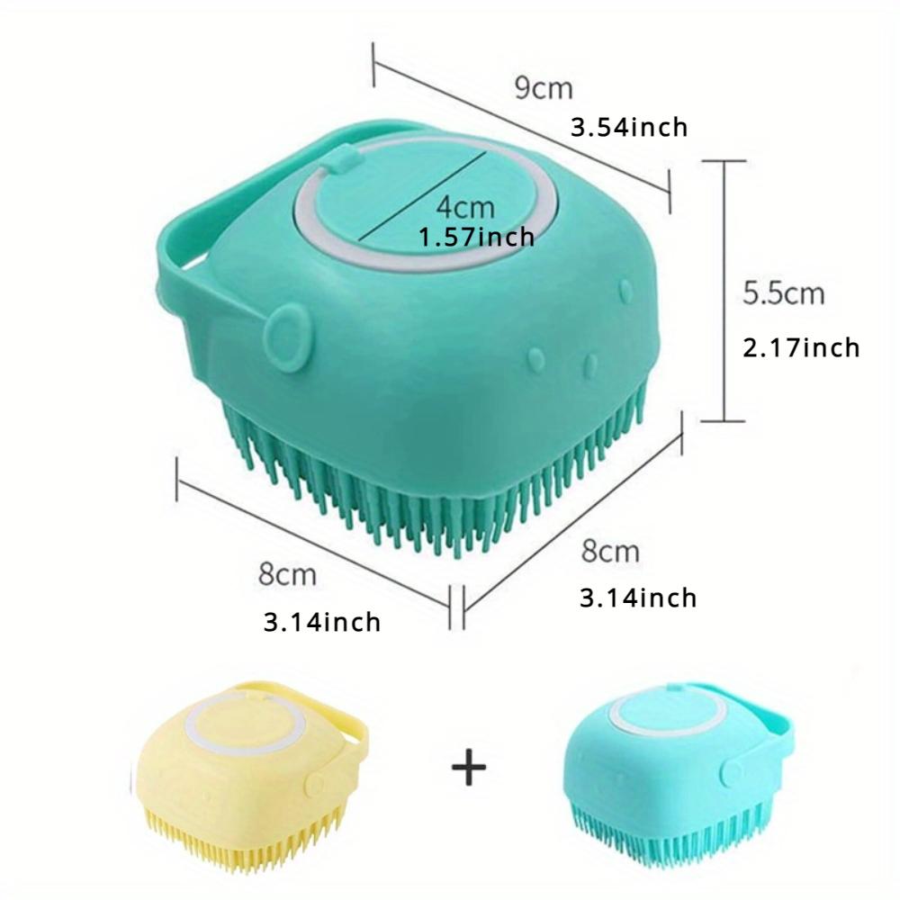 Pet Cleaning Supplies Bath Brush Cat Dog Bath Brush Silicone Bath Massage Brush
