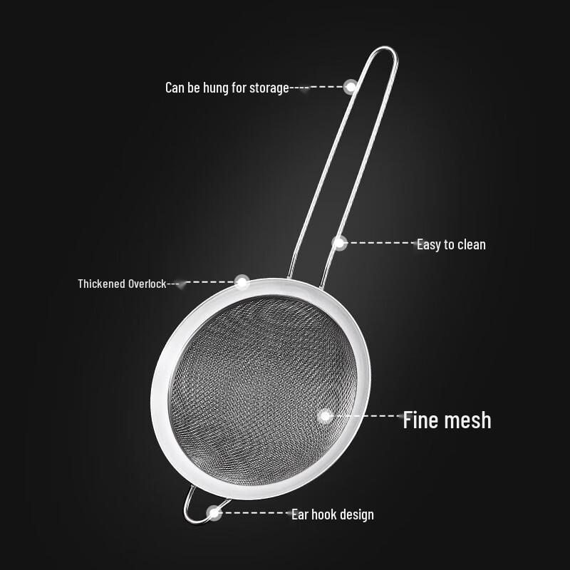 ZISIZ Thickened Handheld Flour Sifter