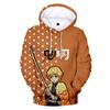 Hoodies for Kids Kawalii Cartoon Hoodie Demon Slayer Print Fashion Autumn Outdoor Clothes Children Girls Sweatshirts Tops