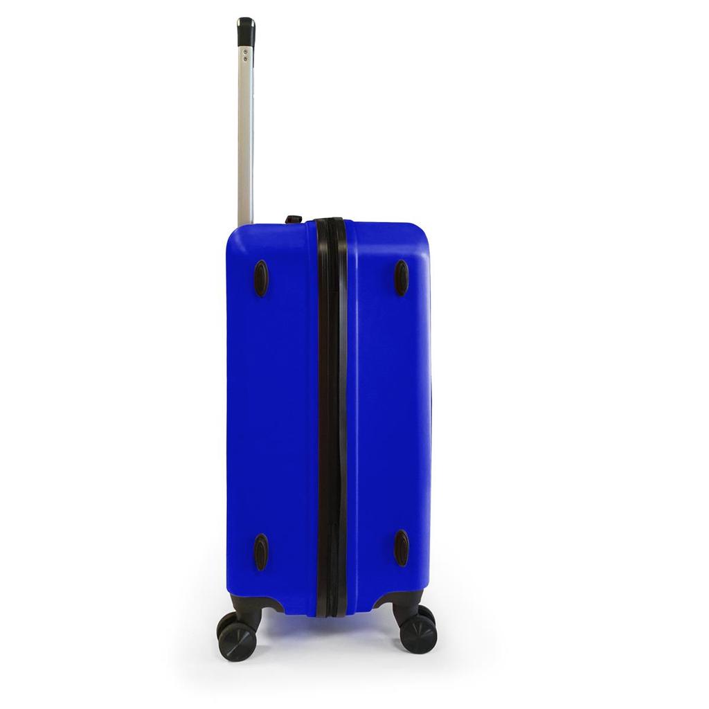 coral high Чемодан среднего размера ABS Saks синий 16467