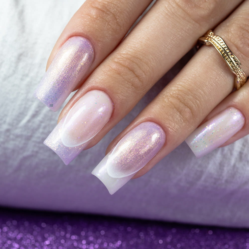 Гибридный лак LED/UV Гель-лак Mollylac Mermaid Whispers № 593 So Chic! 10G