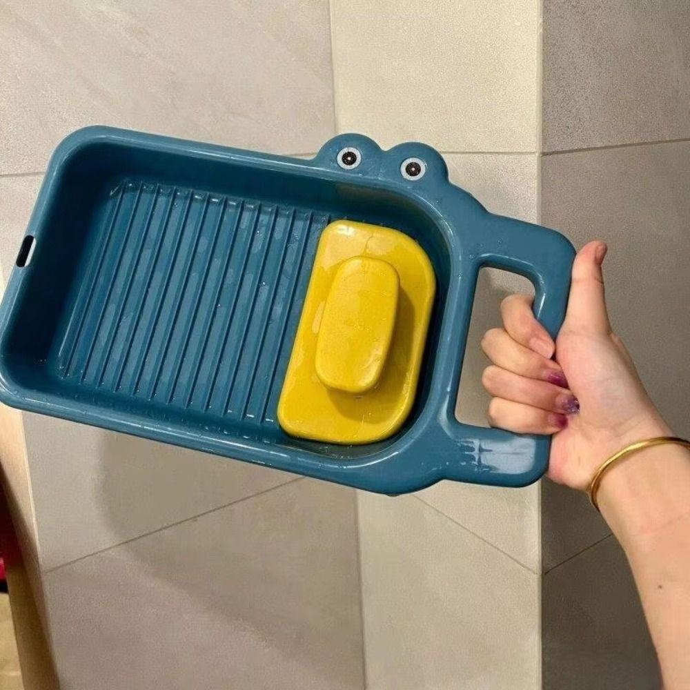 Anti-slip Clothes Washboard Thicken Integrated Washbasin Laundry Board Home Use Laundry