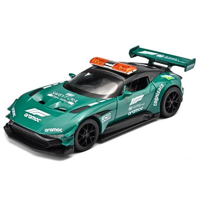 1/32 Aston Martin Vulcan Машина безопасности Сплав Металл Литой Модель Машины Подарок на день рождения для мальчика Украшение для коллекции для настольной витрины