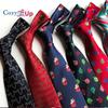 Men Christmas Tie Woven Classic  Necktie Formal Tie  for Wedding Christmas Gift