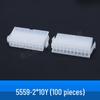 4.2mm Pitch Double Row Connector Housing, Male/Female, Transparent White, 2P/4P/6P/8P/10P/12P