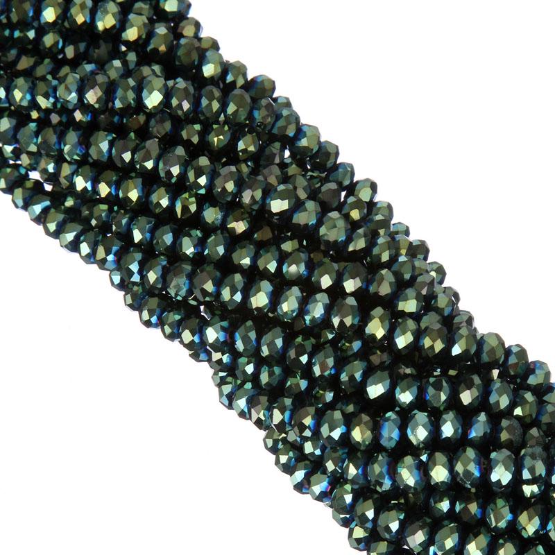 Crystal Glass Necklace Bracelet DIY Crafts Wholesale Hot Sale 6mm 100PCS For Jewelry Making Spacer Loose Beads Beads