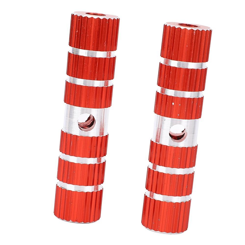 1 Pair 100mm Bike Pegs Aluminum Alloy Rear Bike Pegs Bicycle Foot Pegs Cycling Replacement Part